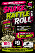 SNAKE, RATTLE and ROLL Lottery Raffle